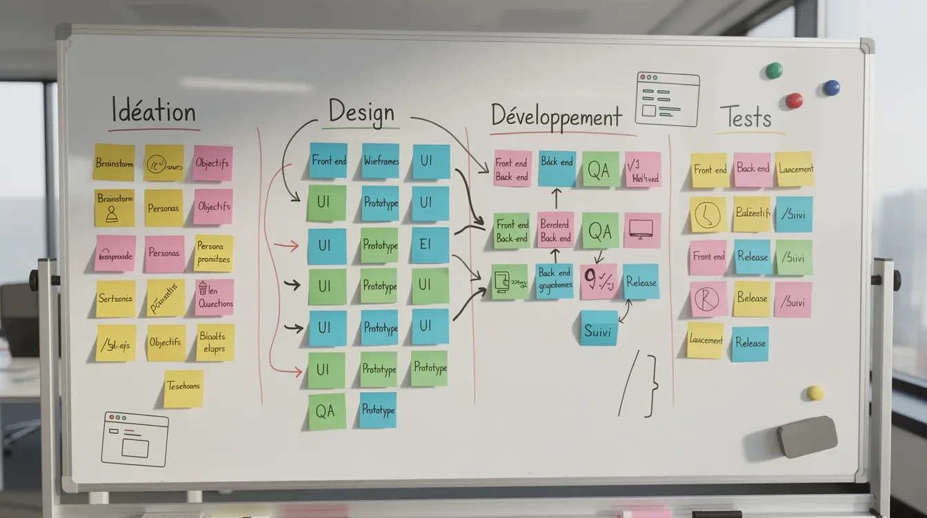 Technologies front-end et back-end utilisées pour développer un site performant