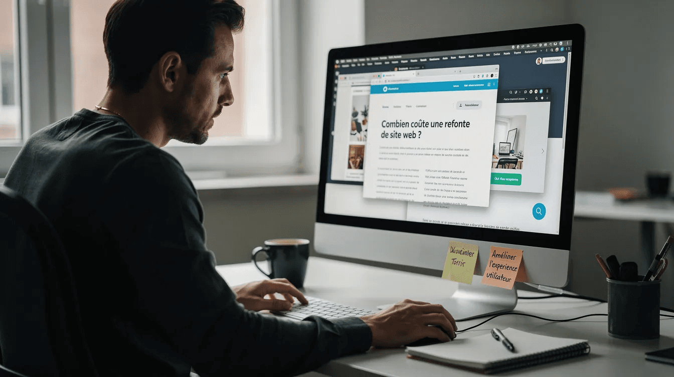 Illustration — Combien coûte la refonte d'un site internet en 2026 ? (vitrine & e-commerce)