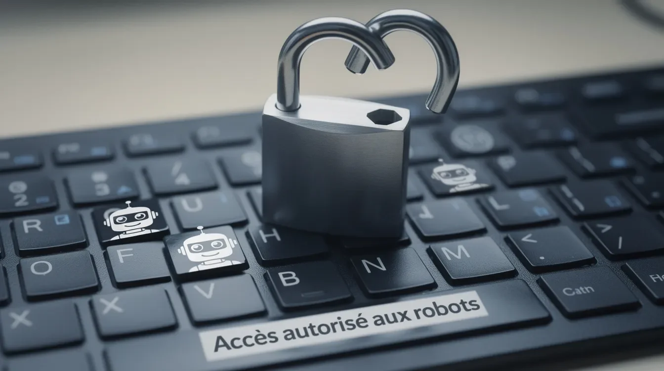Fichier robots.txt autorisant GPTBot, PerplexityBot et ClaudeBot à crawler le site